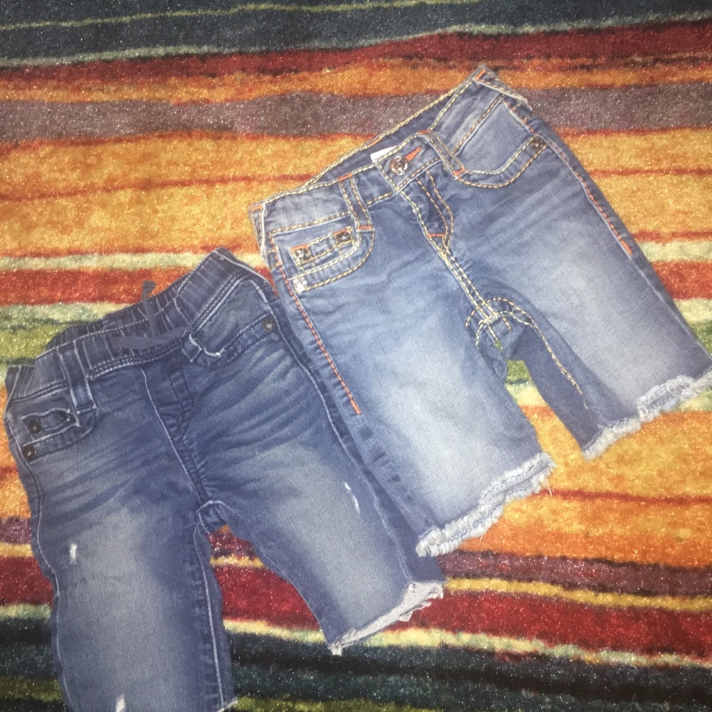Toddler boy true religion shorts